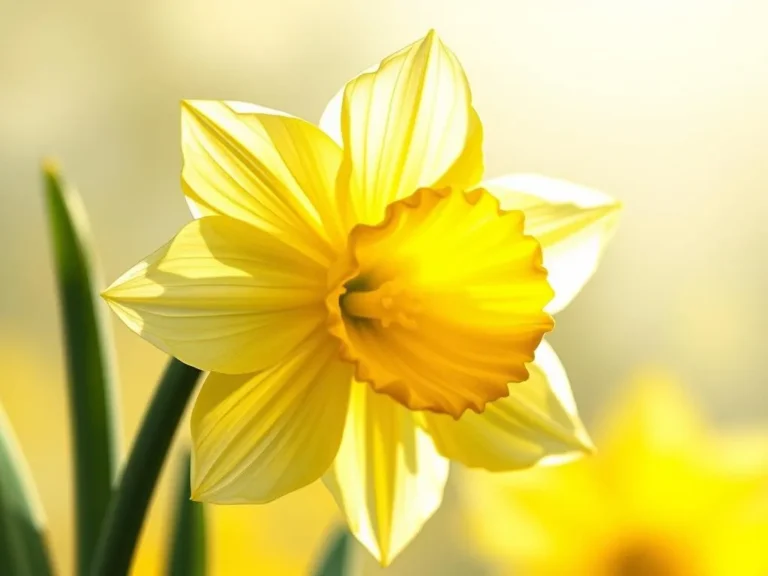 Daffodil Spiritual Meaning: A Symbol of Renewal and Hope