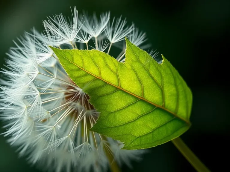 Dandelion Leaf Spiritual Meaning: Discovering Nature’s Hidden Wisdom