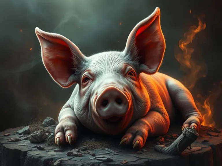 Dead Pig Spiritual Meaning: Unraveling the Mysteries of the Afterlife
