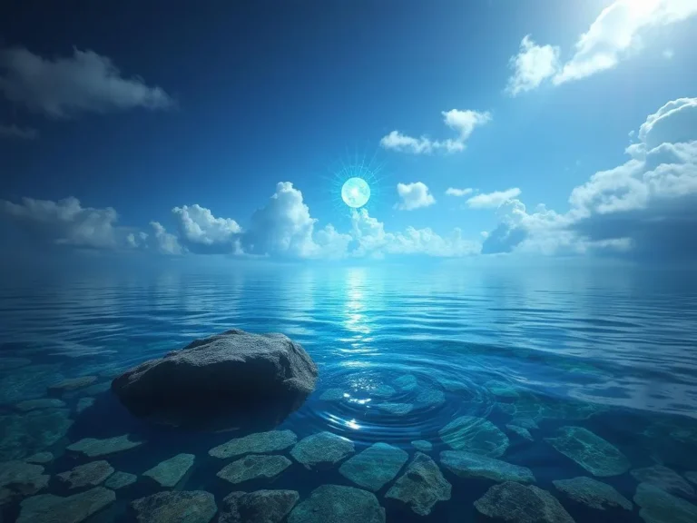 Deep Blue Water Spiritual Meaning: A Journey into the Soul’s Depths