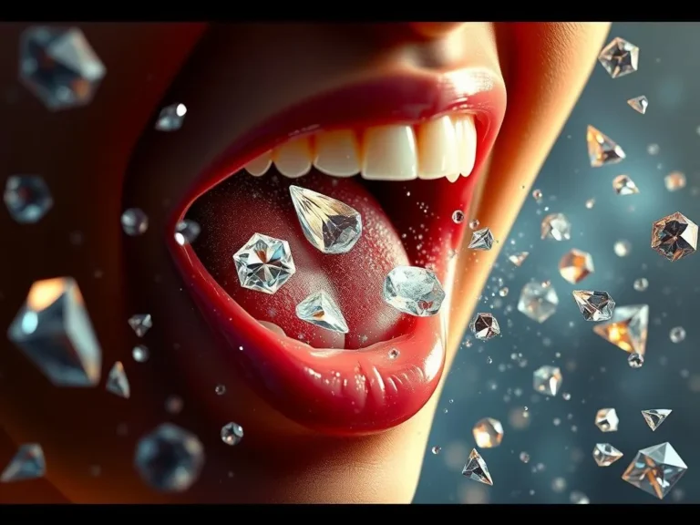 Diamonds Coming Out of Mouth Spiritual Meaning: Discovering Inner Truths