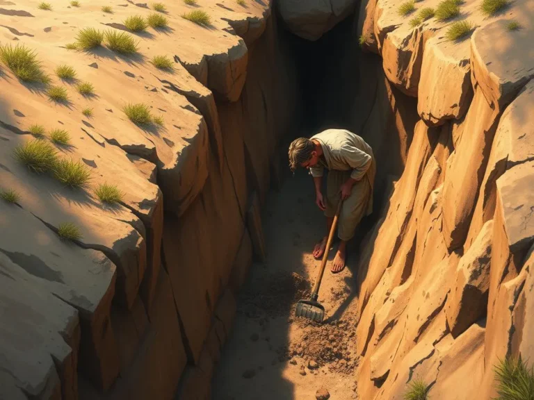 Digging a Trench Spiritual Meaning: Uncovering Depths of the Soul