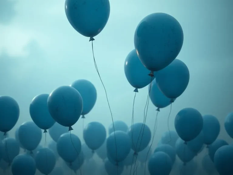 Dirty Blue Balloons Spiritual Meaning: Exploring the Mystical Connection