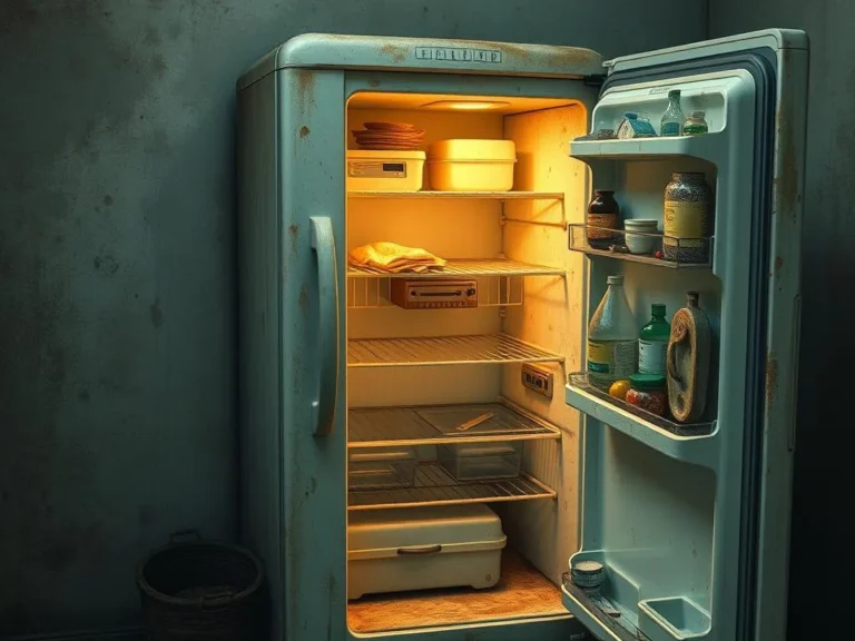 Dirty Refrigerator Spiritual Meaning: Unpacking the Hidden Messages in Your Mess
