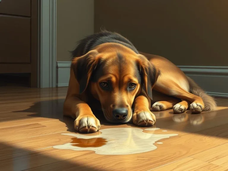 Dog Urine on the Floor Spiritual Meaning: What Your Pet is Trying to Tell You