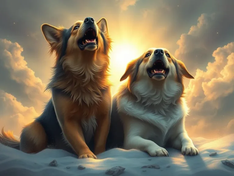 Dogs Barking Spiritual Meaning: Understanding the Deeper Connection