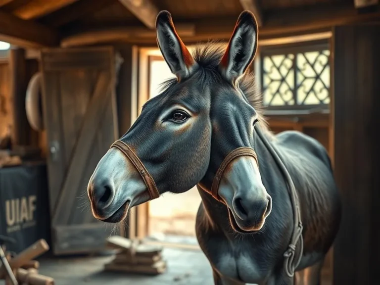 Donkey in House Spiritual Meaning: Understanding the Symbolism Behind This Unique Encounter