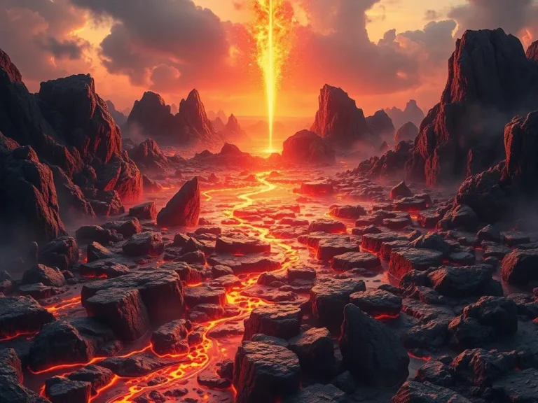 Dreaming of Lava Spiritual Meaning: Unraveling the Mysteries Within