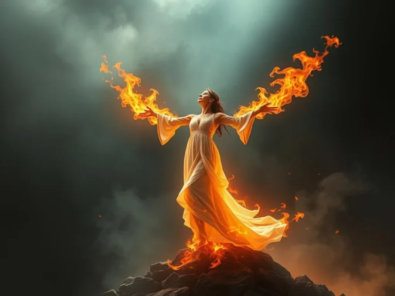 Dress on Fire Spiritual Meaning: Understanding the Symbolism Behind the Flames