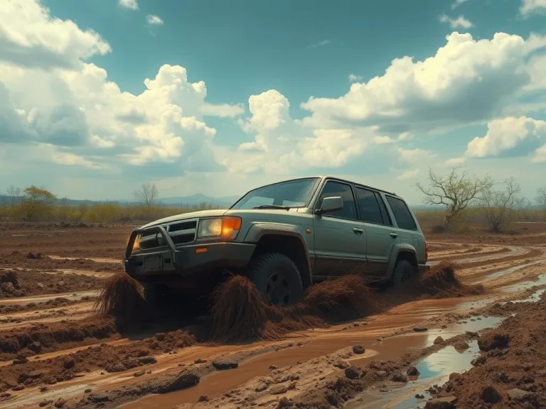 Driving in Mud Spiritual Meaning: Navigating Life’s Challenges