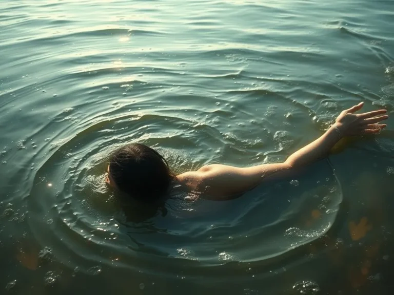 Drowning in Murky Water Spiritual Meaning: Navigating the Depths of Your Soul