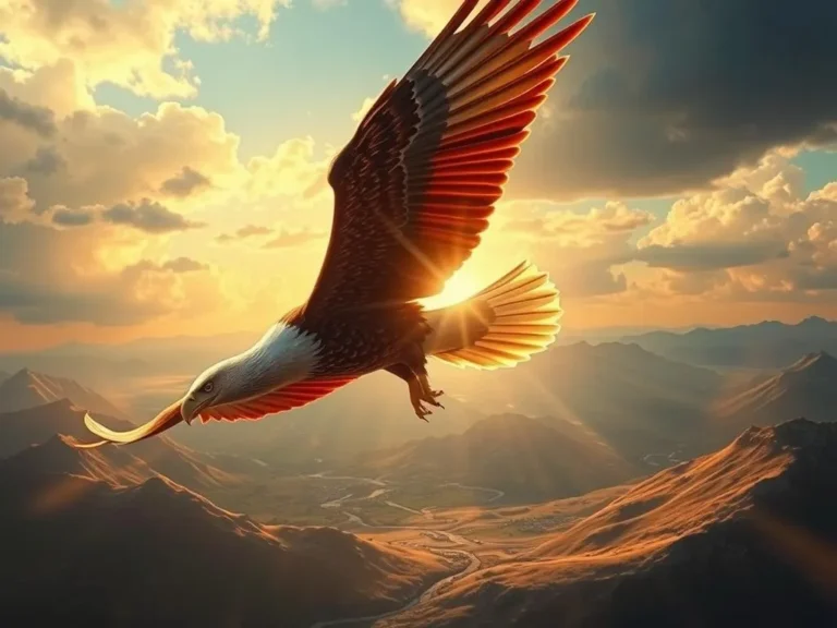 Eagles Soaring Spiritual Meaning: Embracing Freedom and Vision