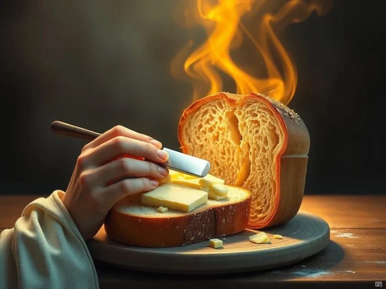 Eating Bread and Butter Spiritual Meaning: A Journey into Simplicity and Nourishment