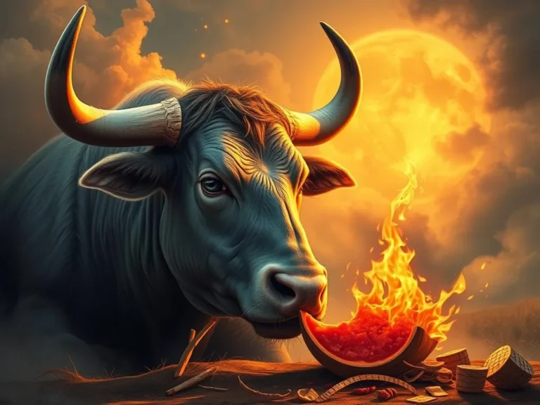 Eating Bull Spiritual Meaning: Exploring the Deep Connections