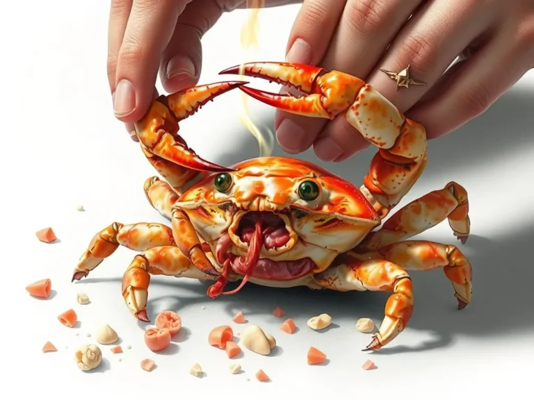 Eating Crab Meat Spiritual Meaning: Discovering Deep Connections