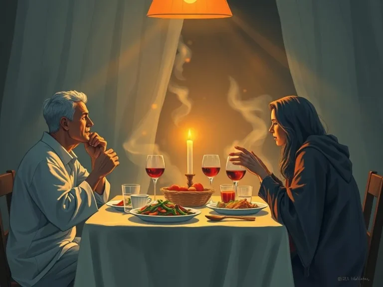 Eating Dinner with Someone Spiritual Meaning: The Power of Connection and Nourishment