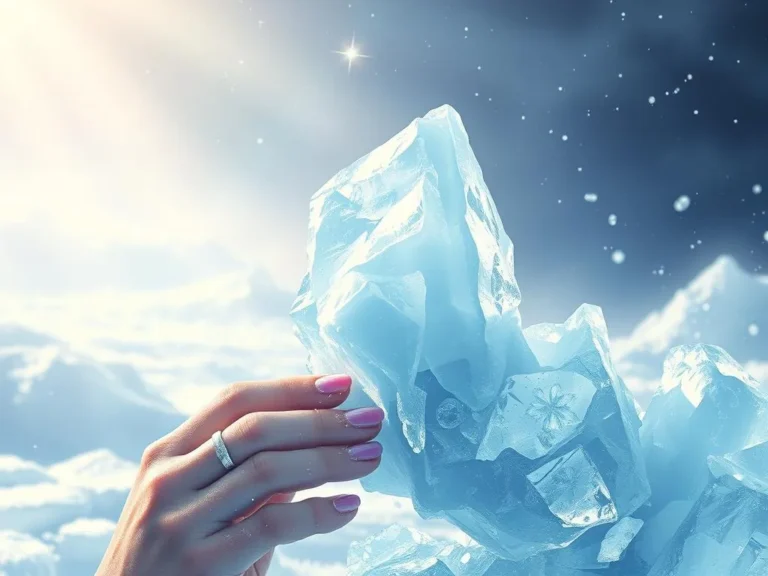Eating Ice Spiritual Meaning: Discovering the Hidden Messages Behind a Simple Habit