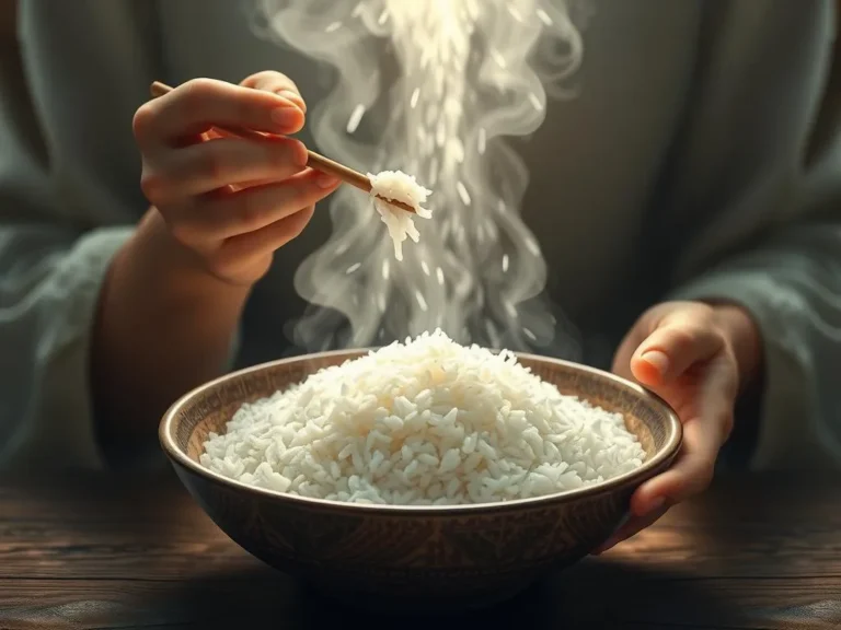 Eating White Rice Spiritual Meaning: A Journey into Tradition and Mindfulness