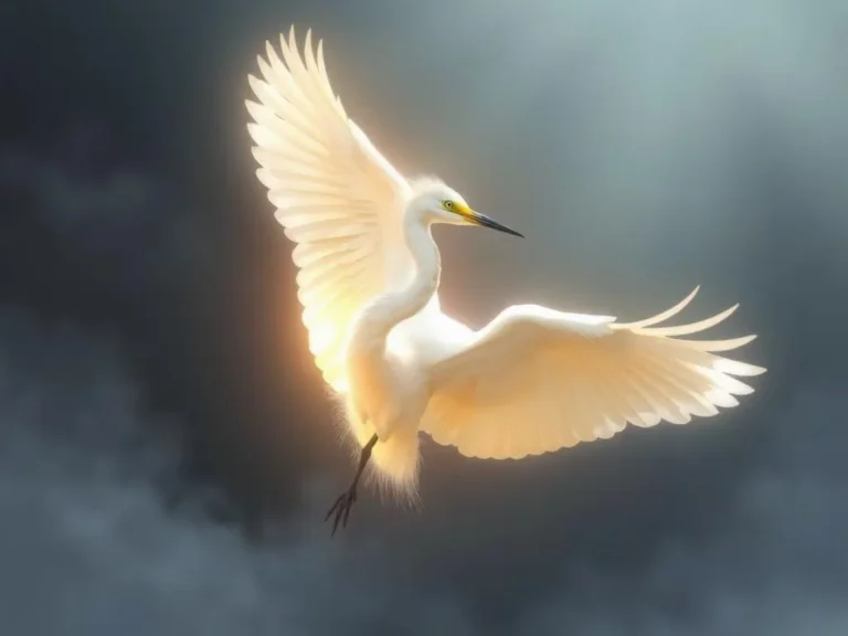 Egret Spiritual Meaning: Discovering the Wisdom of the Elegant Bird