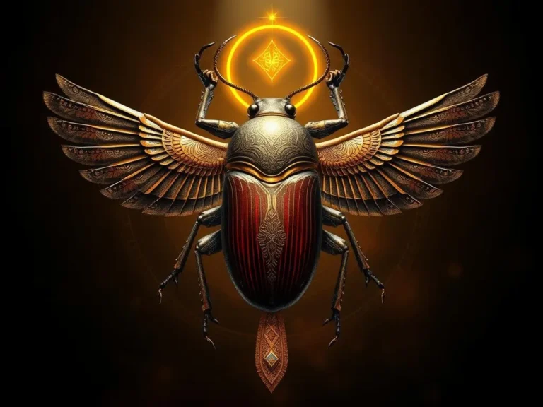 Egyptian Scarab Spiritual Meaning: Uncovering Ancient Wisdom and Transformation