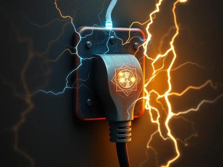 Electric Plug Spiritual Meaning: Connecting to Your Inner Power