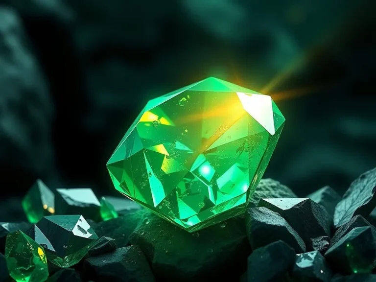 Emerald Gem Spiritual Meaning: Discovering Inner Peace and Prosperity