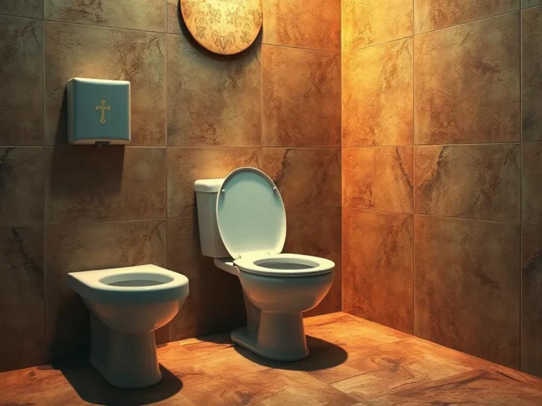 Exposed Toilets Spiritual Meaning: Unveiling the Hidden Messages