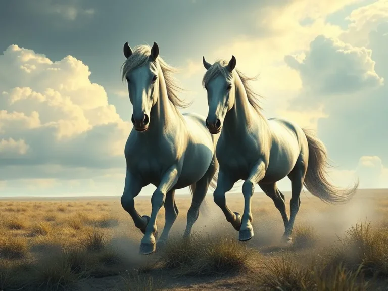 Fair Horses Spiritual Meaning: Unraveling the Mystical Connection