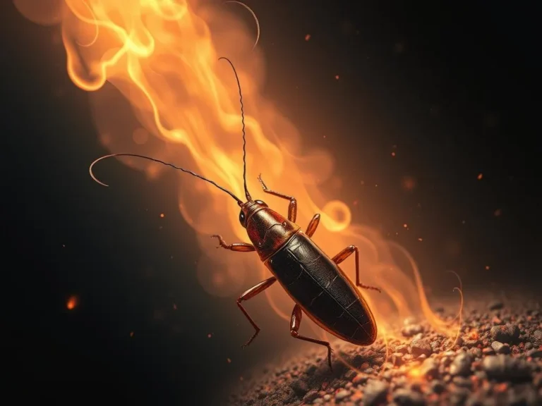 Falling Cockroach Spiritual Meaning: Understanding the Symbolism Behind This Unusual Encounter