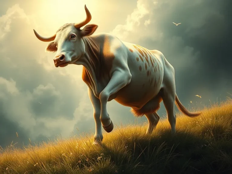 Falling Cow Spiritual Meaning: Unpacking the Mystical Symbolism