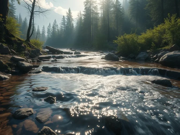 Falling in a Stream Spiritual Meaning: Understanding the Flow of Life