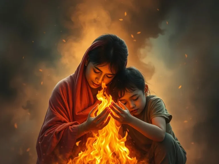 Family Member Burning Spiritual Meaning: Unraveling the Mysteries of Spiritual Connection