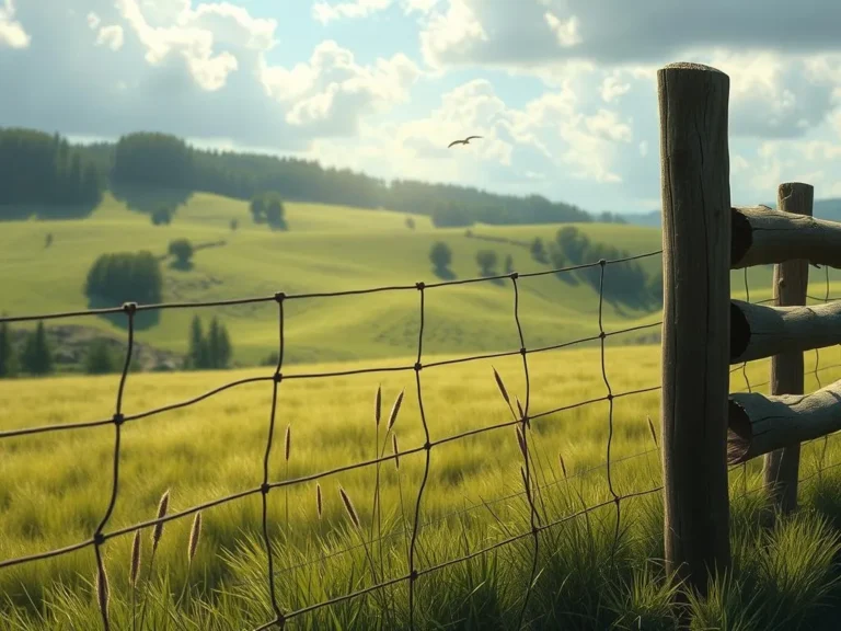 Farm Fence Spiritual Meaning: Understanding Boundaries in Your Life