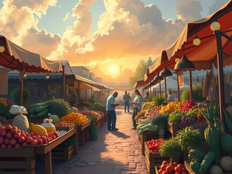Farmers Market Spiritual Meaning: Exploring Abundance and Community