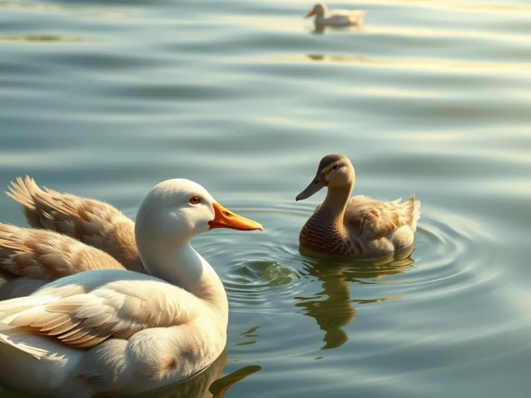 Feeding Ducks Spiritual Meaning: Discovering the Deeper Connection