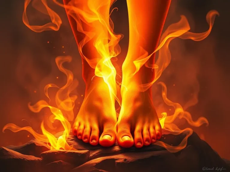 Feet Getting Hot Spiritual Meaning: Exploring the Hidden Messages Beneath Your Soles