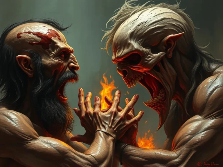 Fighting a Cannibalism Spiritual Meaning: Unpacking the Depths of Inner Conflict