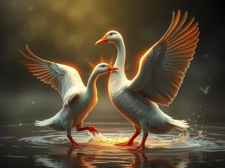 Fighting a Goose Spiritual Meaning: Embracing the Unexpected in Life