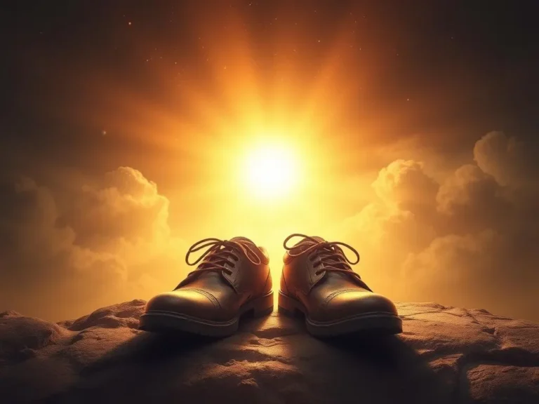 Finding a Pair of Shoes Spiritual Meaning: Discovering Your Path in Life