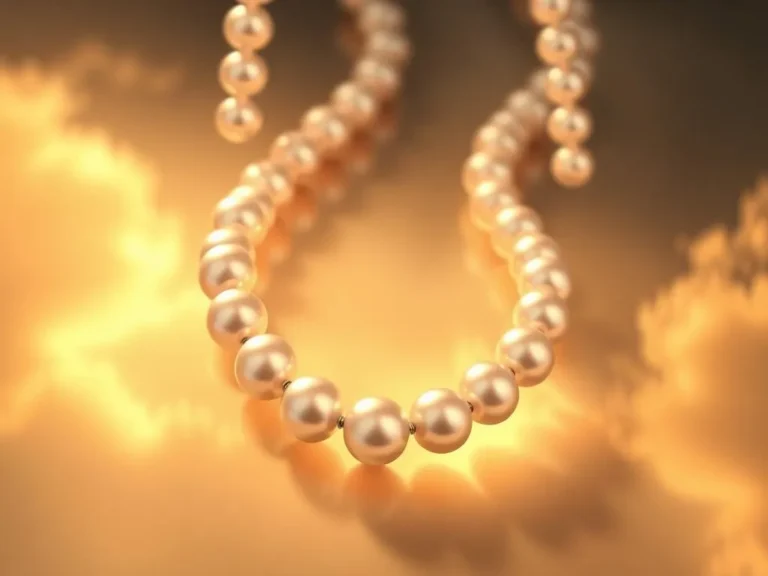Finding Pearl Necklace Spiritual Meaning: Uncovering the Hidden Depths of Life
