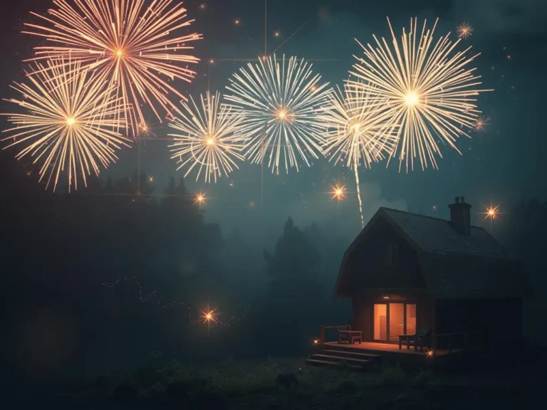 Fireworks in House Spiritual Meaning: A Journey of Illumination and Transformation
