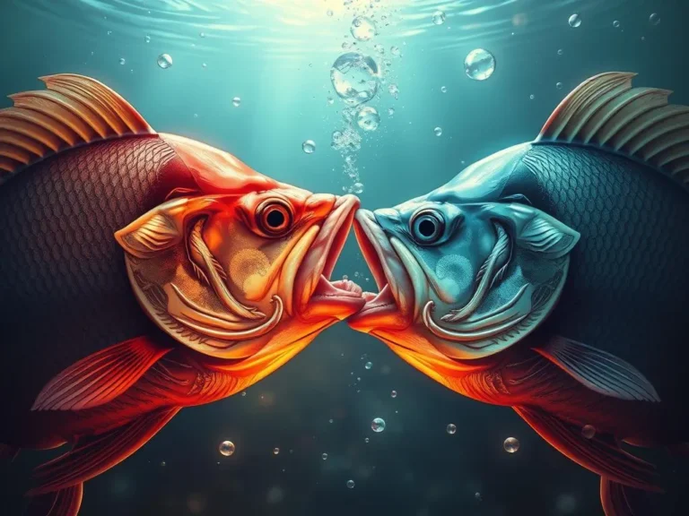 Fish Eating Each Other Spiritual Meaning: Exploring the Depths of Existence