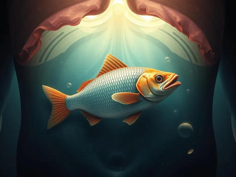 Fish in Stomach Spiritual Meaning: Unveiling the Mysteries of Your Inner World