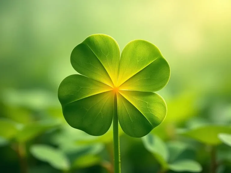 Five Leaf Clover Spiritual Meaning: Discovering the Hidden Treasures of Nature