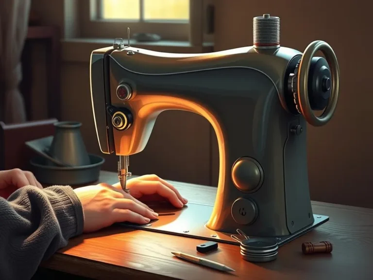 Fixing a Sewing Machine Spiritual Meaning: Unraveling Threads of Life