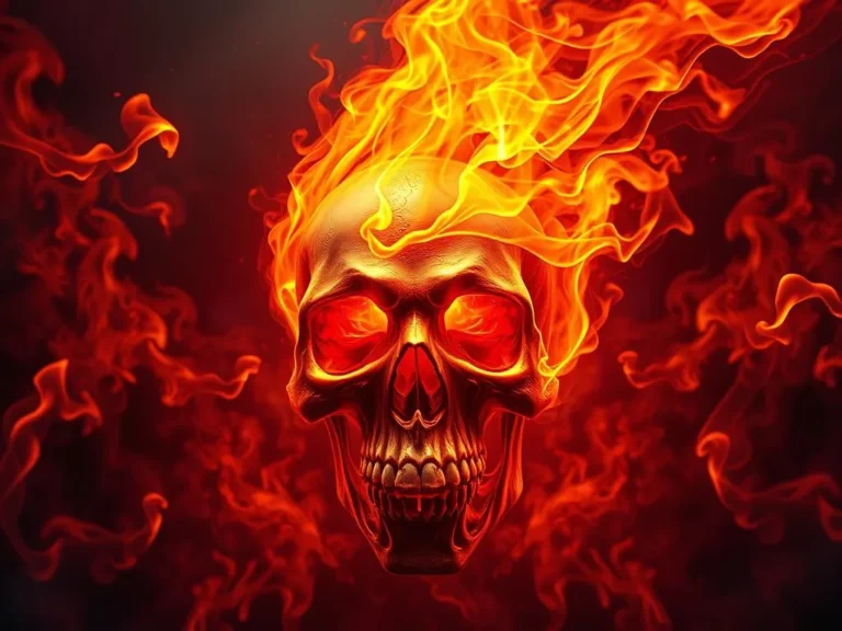 Flaming Skull Spiritual Meaning: Unveiling the Mystical Symbolism