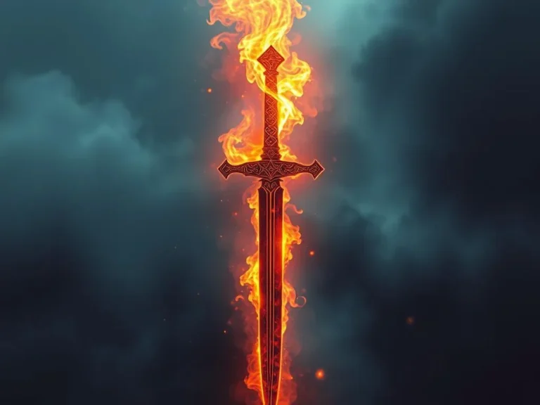 Flaming Sword Spiritual Meaning: Unlocking the Mysteries of Divine Protection