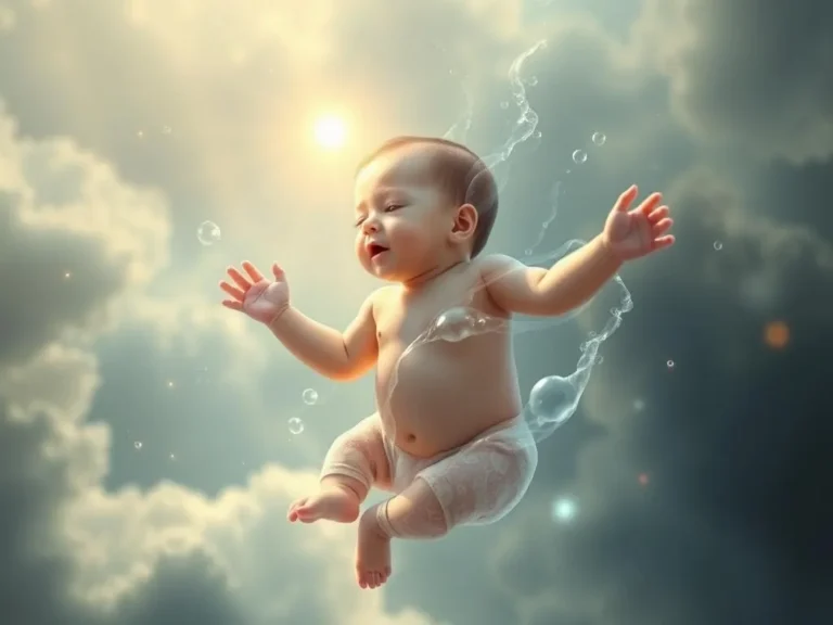 Floating Baby Spiritual Meaning: A Journey into Inner Peace and New Beginnings