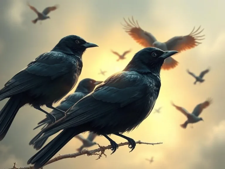 Flock of Blackbirds Spiritual Meaning: Discovering the Mystical Connection