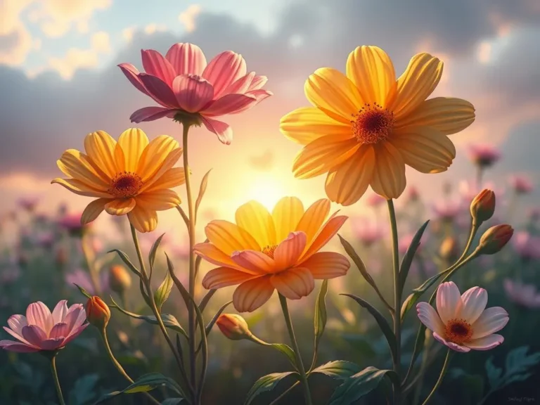 Flowers Growing Spiritual Meaning: Discovering Nature’s Messages